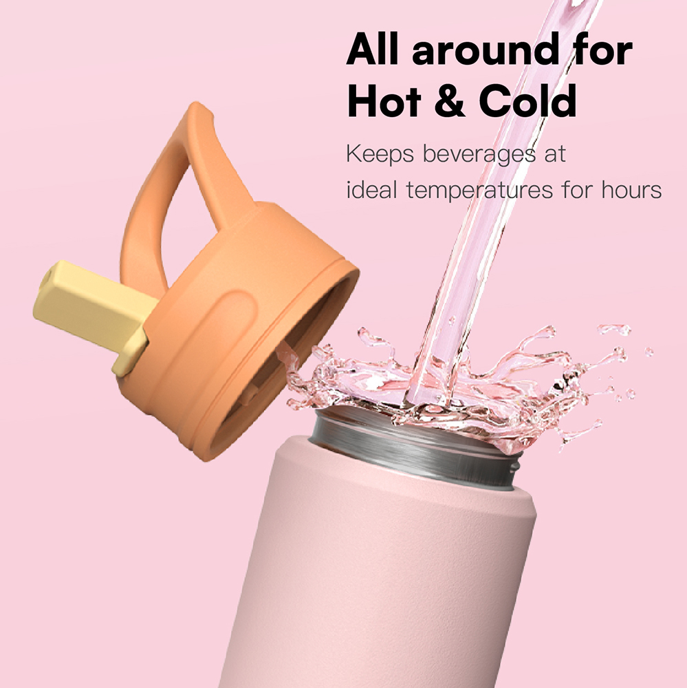 Hot Sale Kids Water Bottle Customized Logo Stainless Steel Baby Water Bottle Customized Logo Flask12oz 18oz