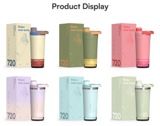 Hongling water bottle shaker bottle 