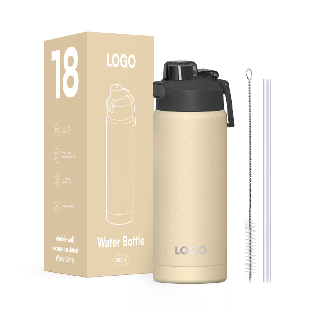 18oz/24oz/32oz/40oz New water bottle with Bounce double drink cap