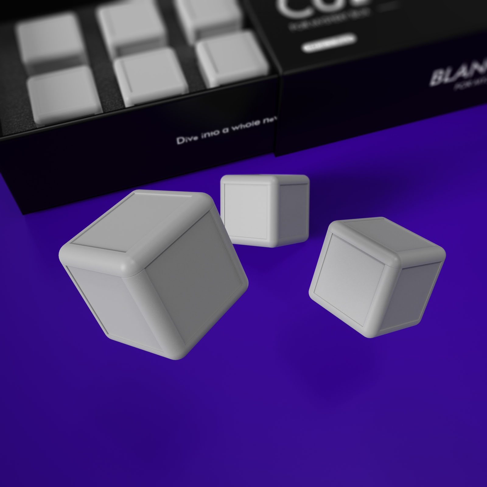 Blank Cube For Mystery Box By IARVELMAGIC