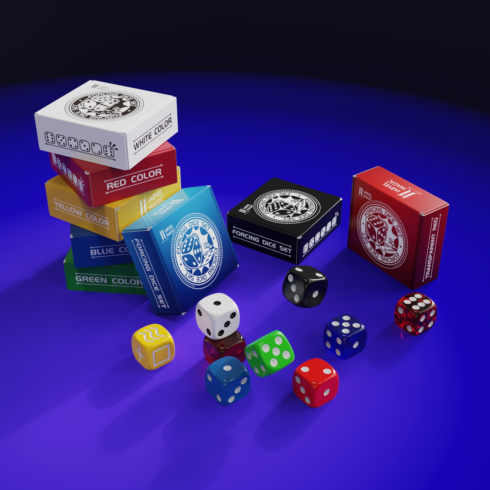 diceさま専用ページ Forcing Dice Set by IARVEL MAGIC