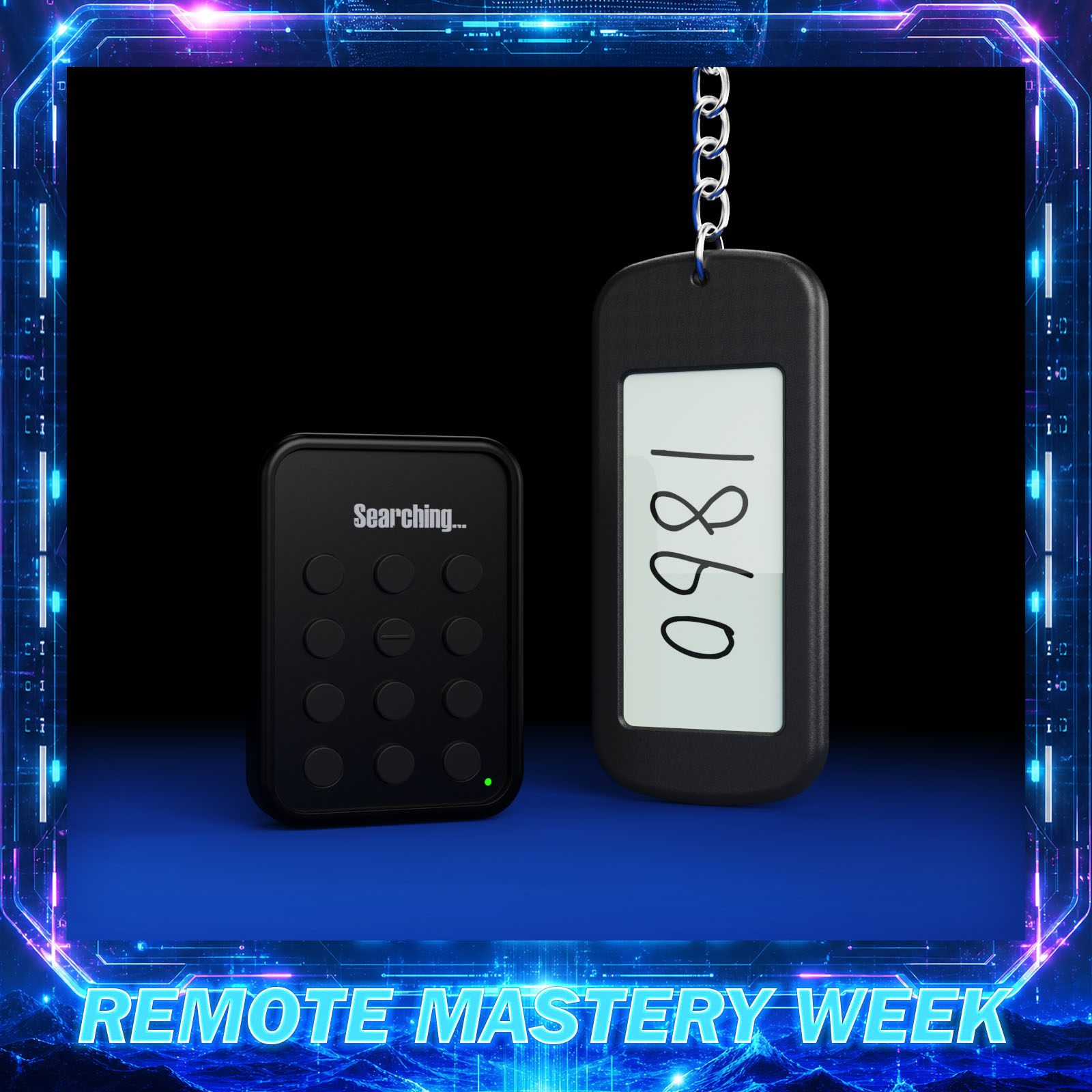 Remote Pro & Keychain by IARVEL MAGIC 
