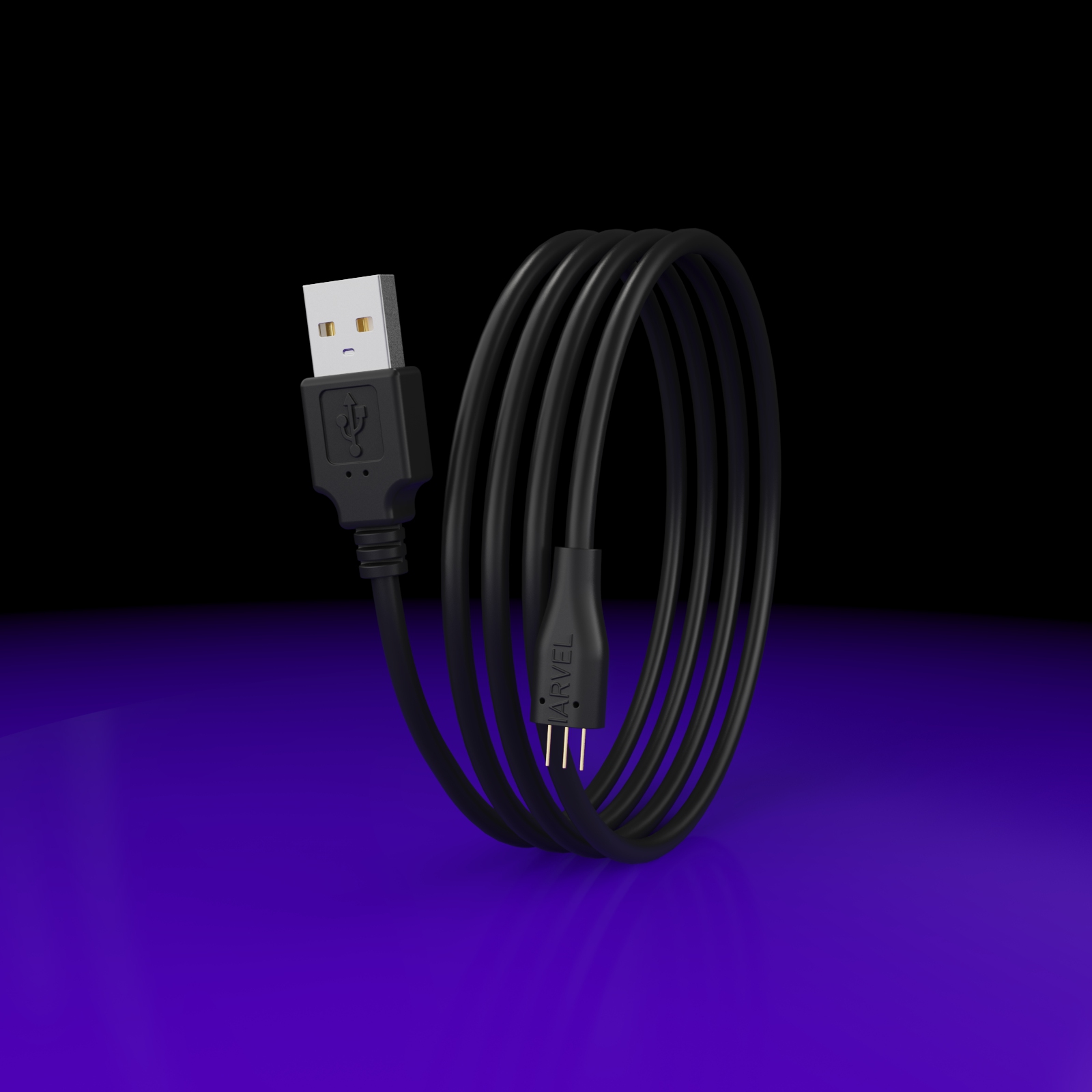 3 Pin Charge Cable by IARVEL MAGIC