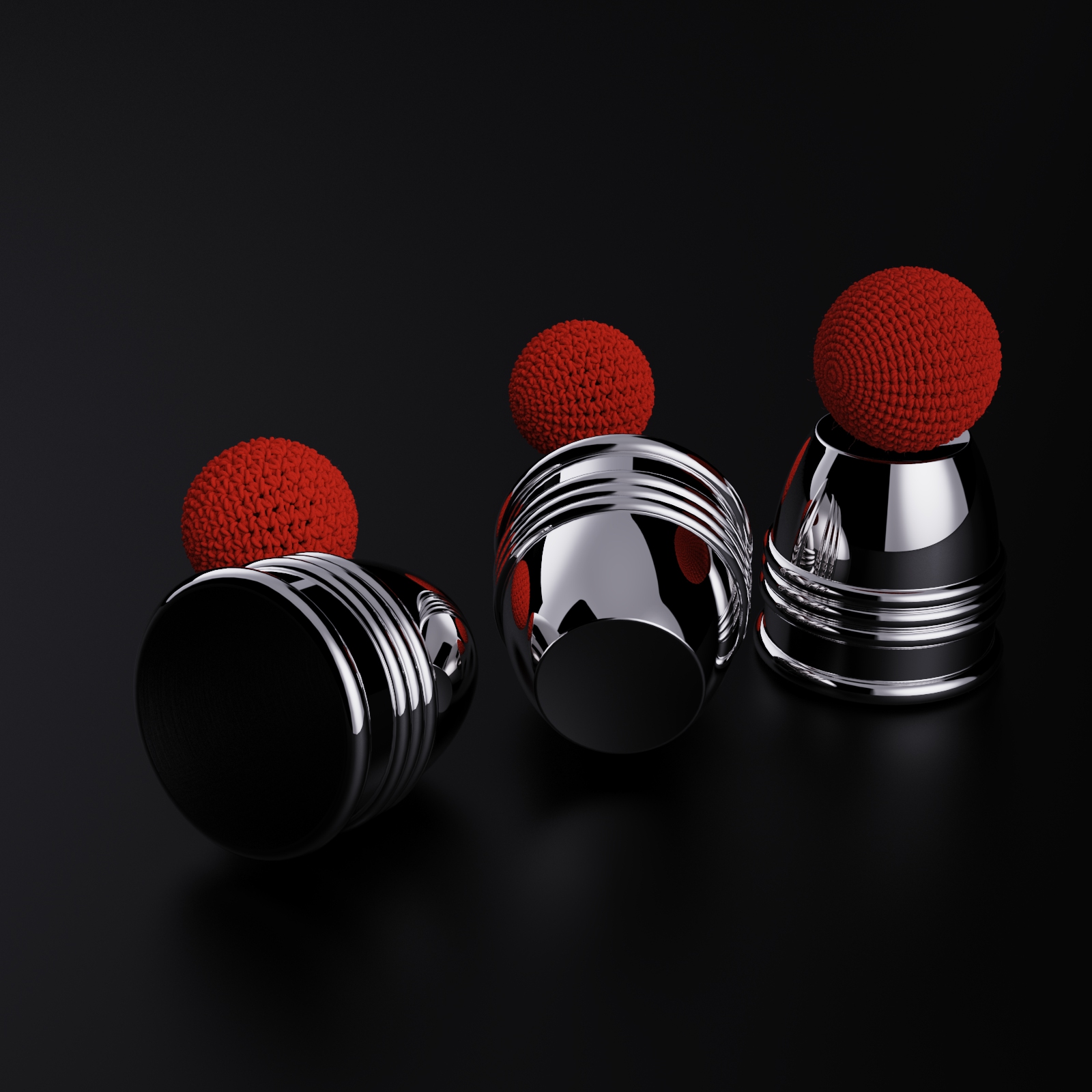 Cups And Balls Set by Bluether Magic And Raphael