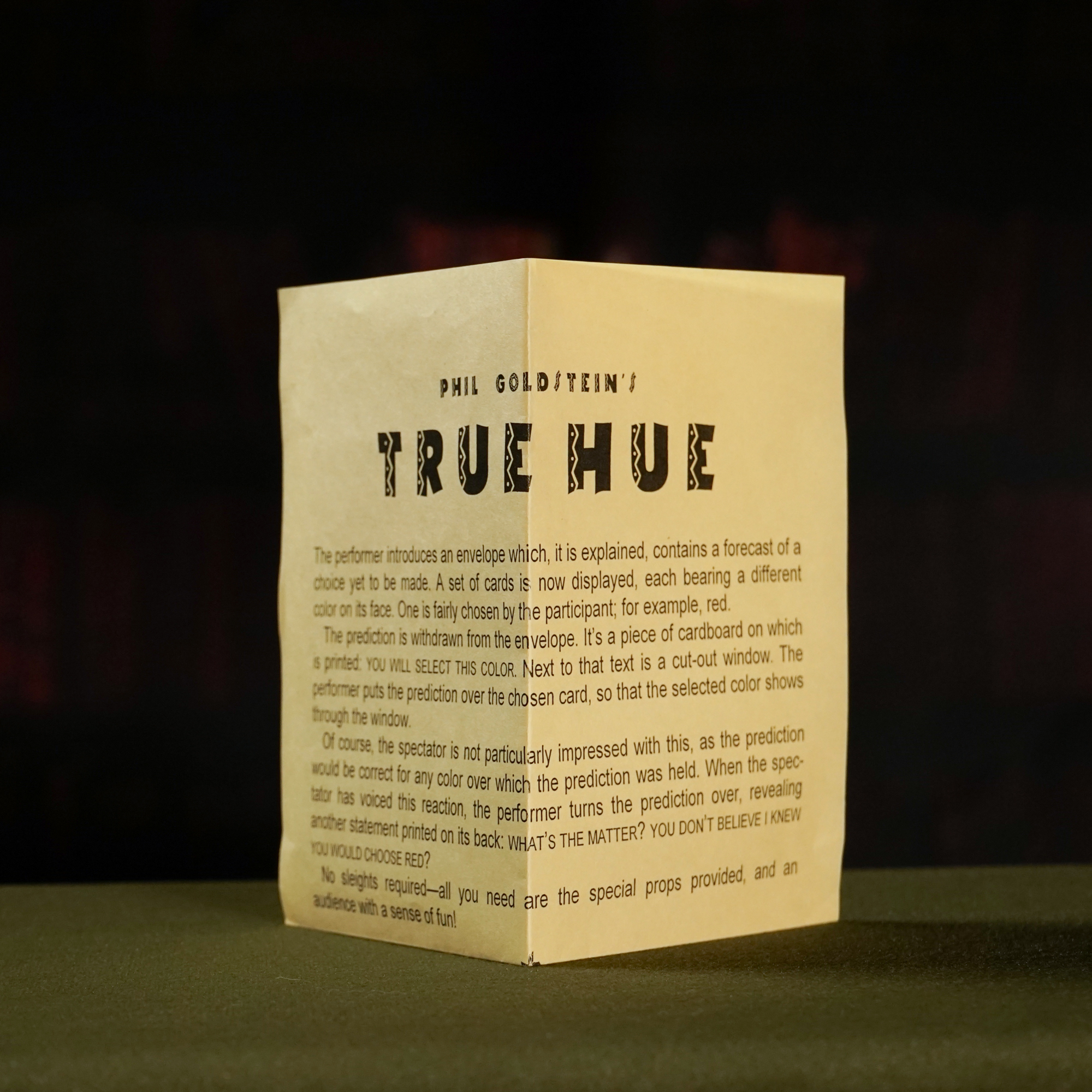 TRUEHUE by max maven