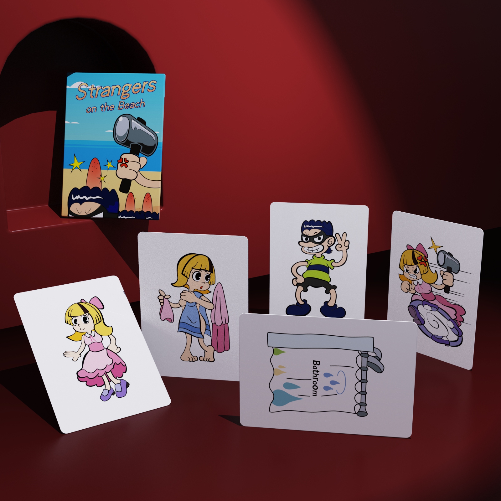 Strangers On The Beach by IARVEL MAGIC