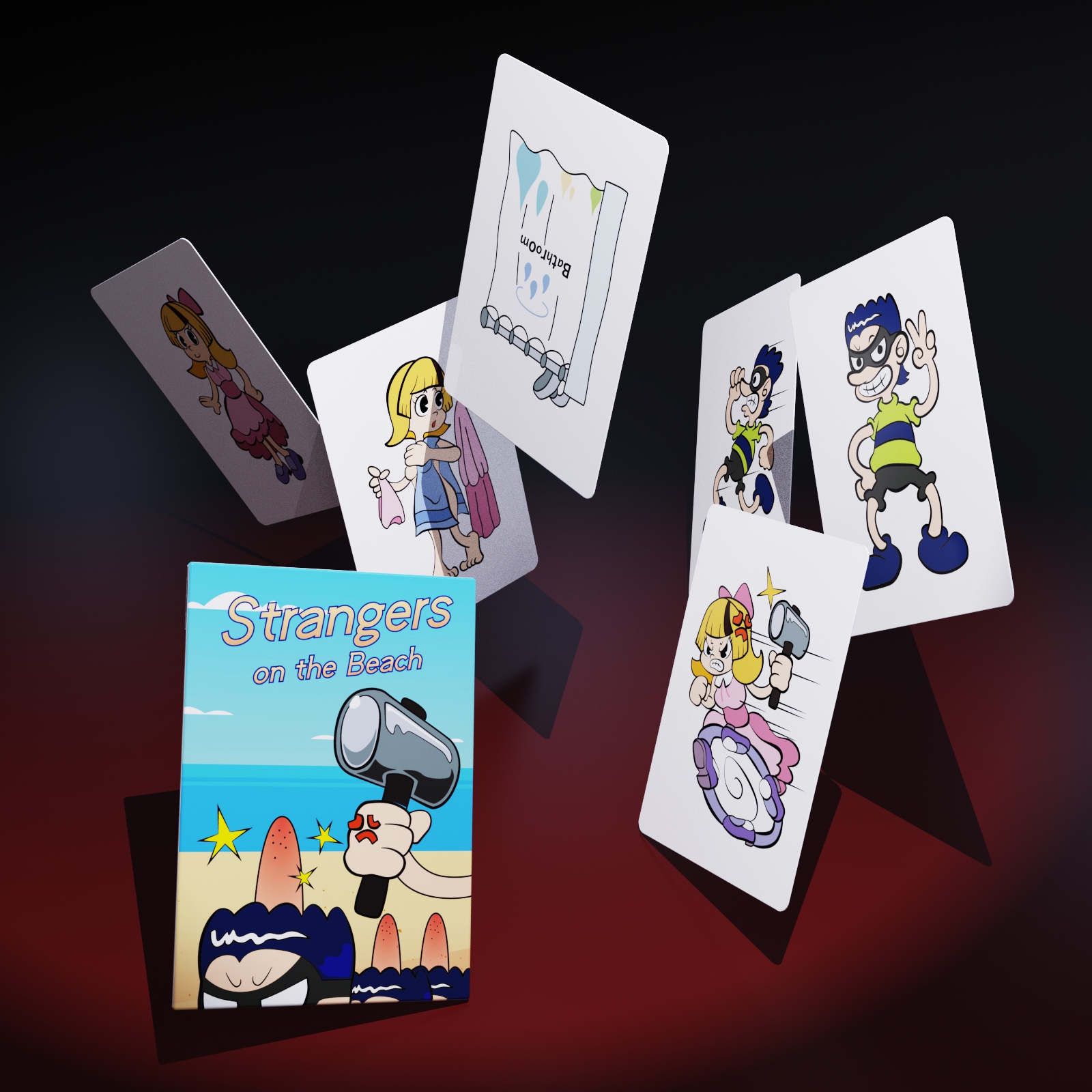 Strangers On The Beach by IARVEL MAGIC