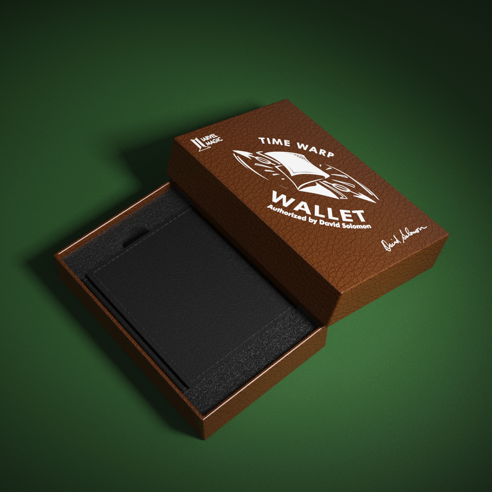 Time Warp Wallet by David Solomon & IARVEL MAGIC-IARVEL MAGIC