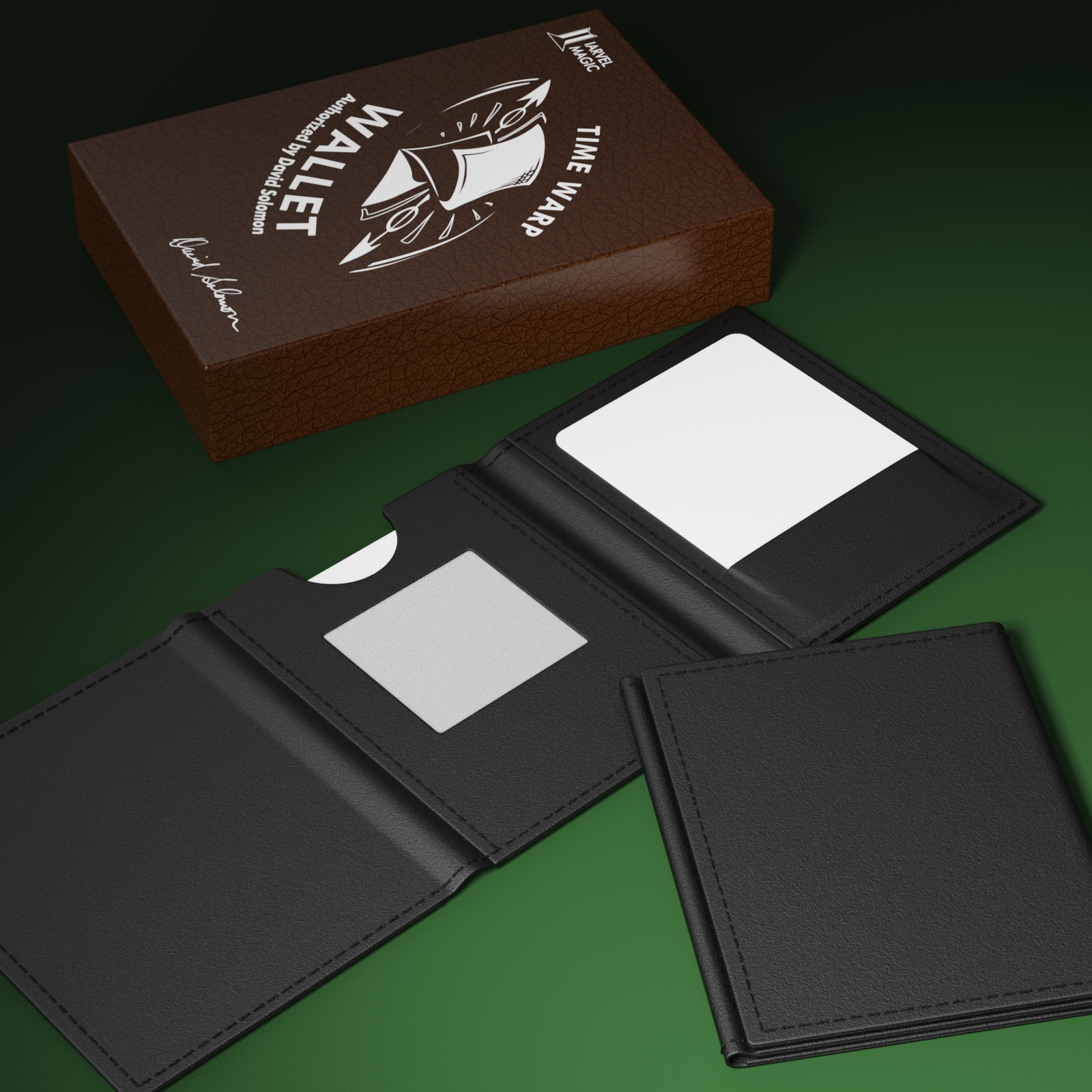 Time Warp Wallet by David Solomon & IARVEL MAGIC-IARVEL MAGIC