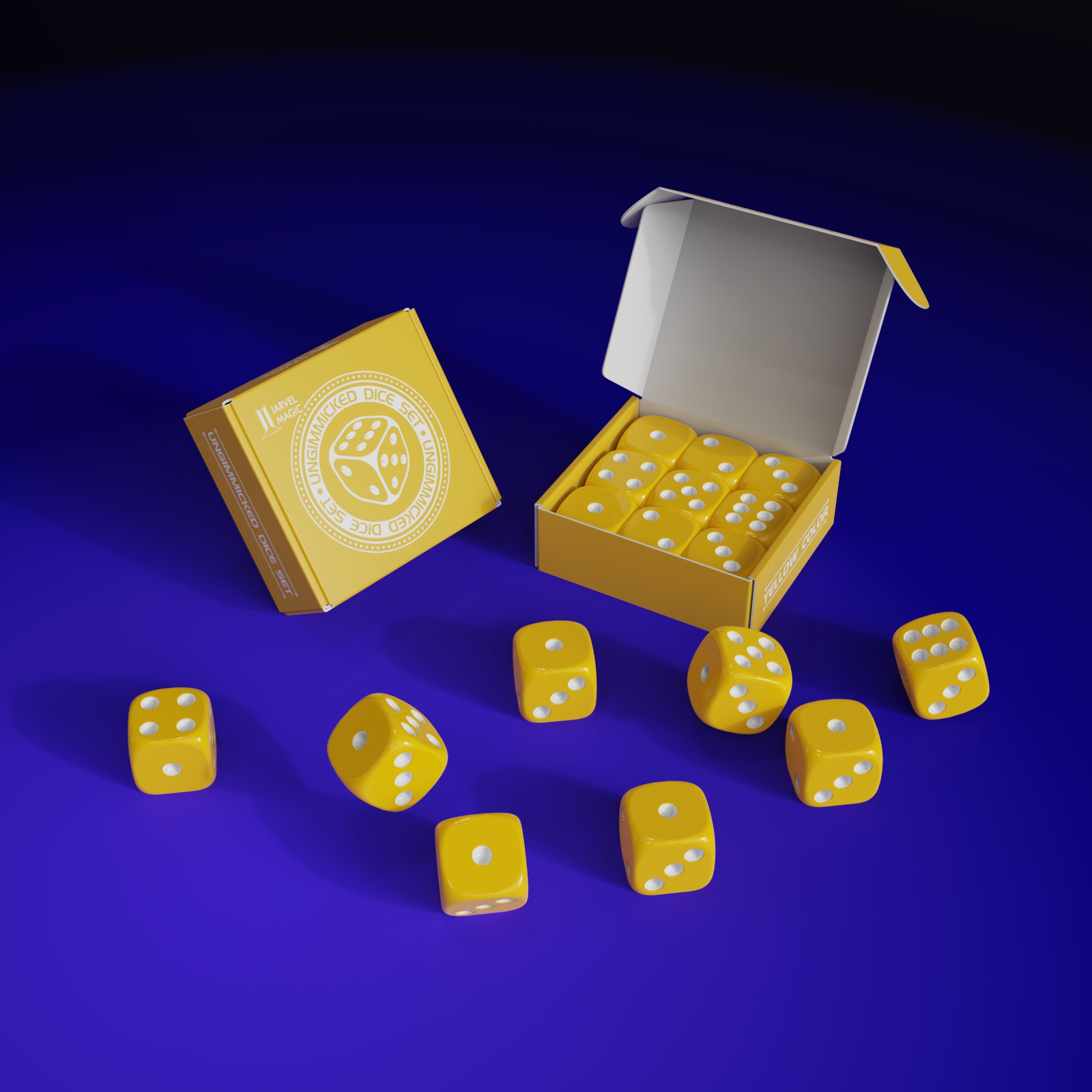  Ungimmicked Dice Set by IARVEL MAGIC