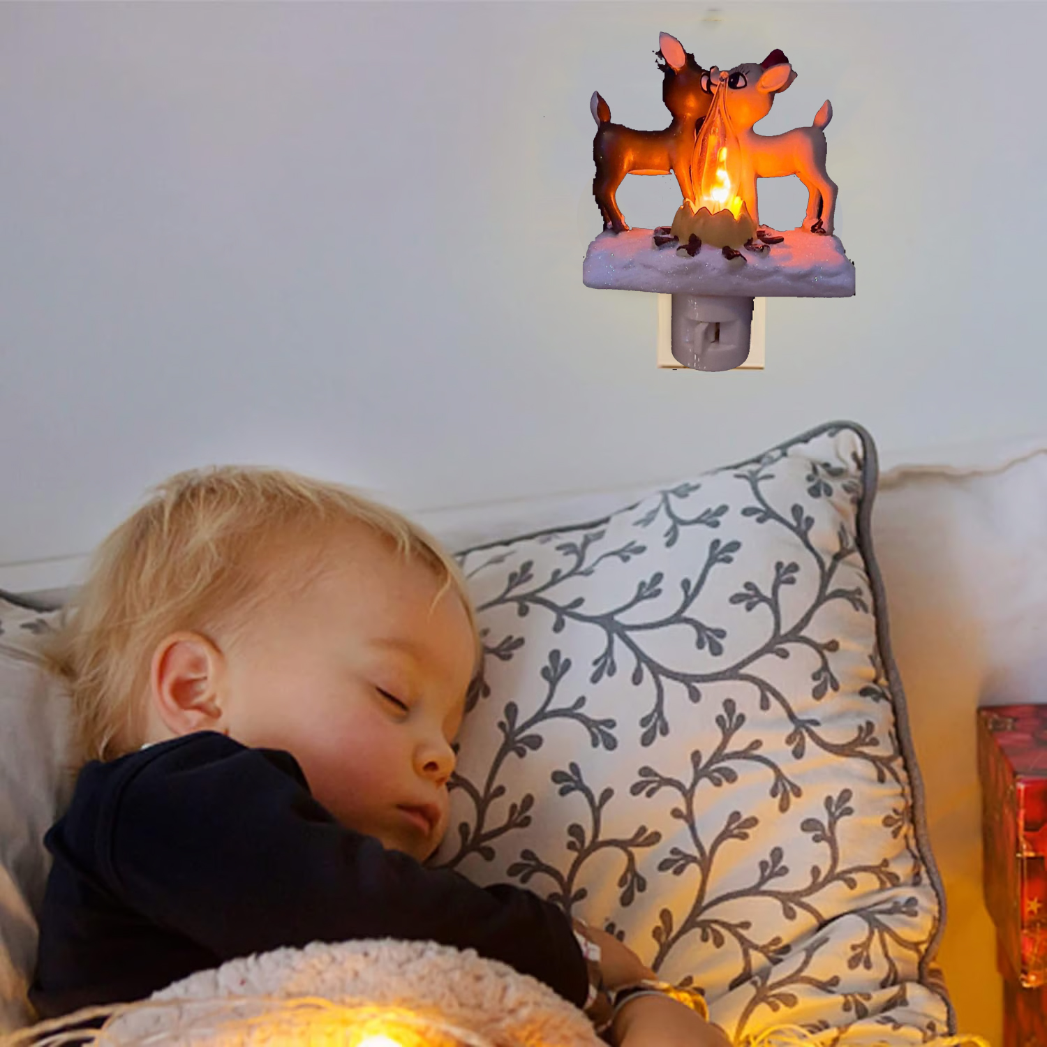 024 Christmas Reindeer Night Light