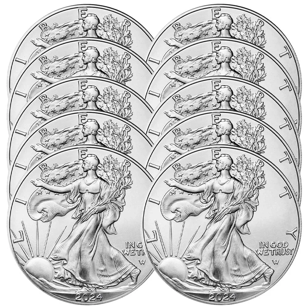 💥Last 10 sets!!️🔥1986 - 2024 American Silver Eagles(39Pcs)