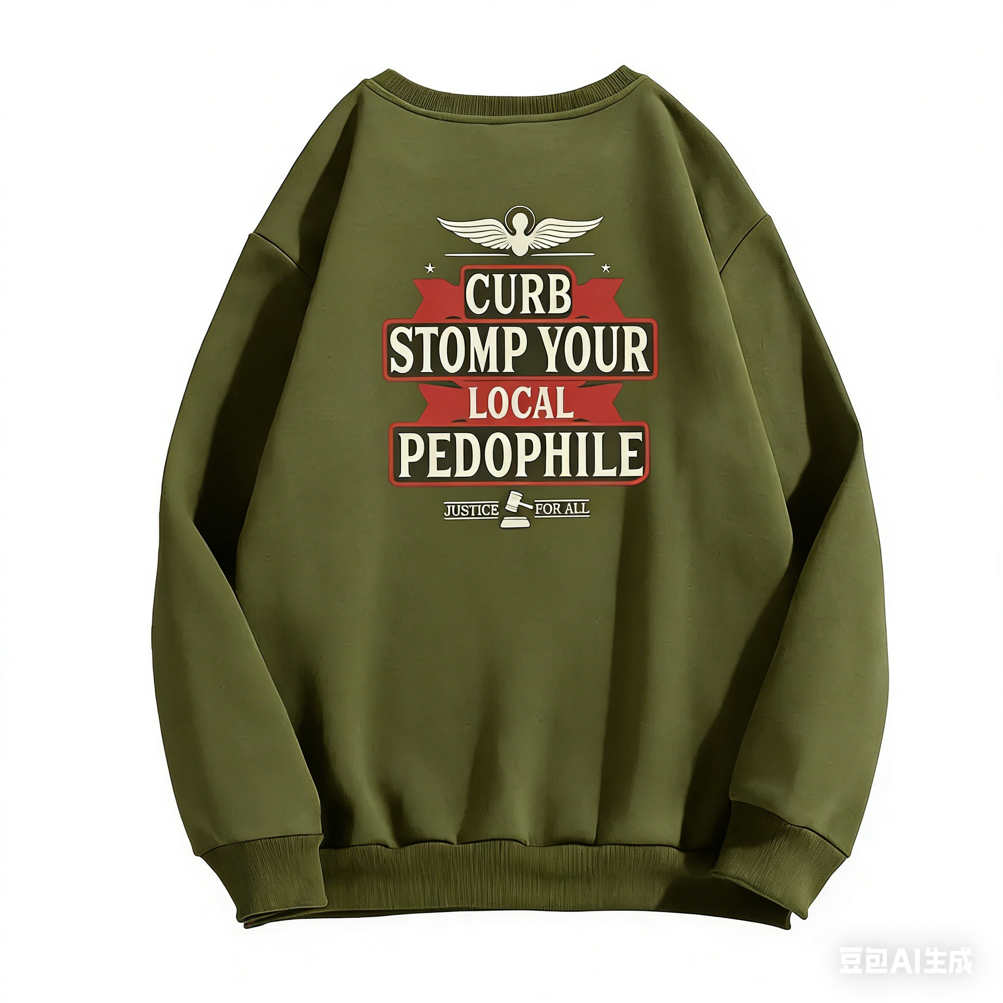 CURB STOMP P3do Printed Men's T-shirt Graphic Sweatshirt/Hoodie , Gift For Him