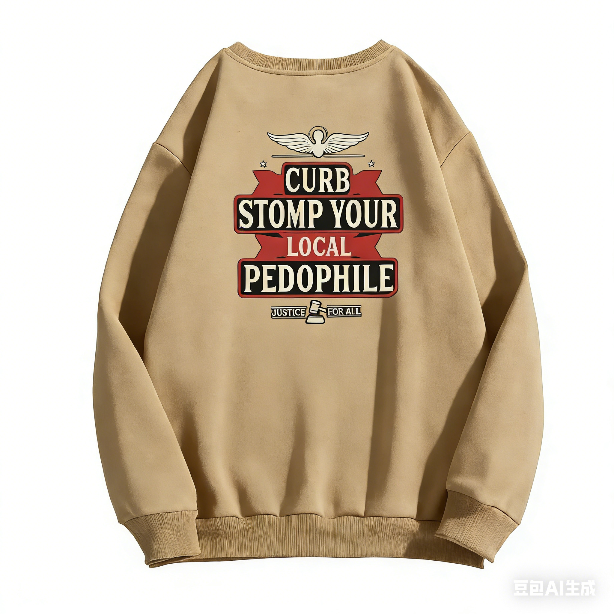 CURB STOMP P3do Printed Men's T-shirt Graphic Sweatshirt/Hoodie , Gift For Him