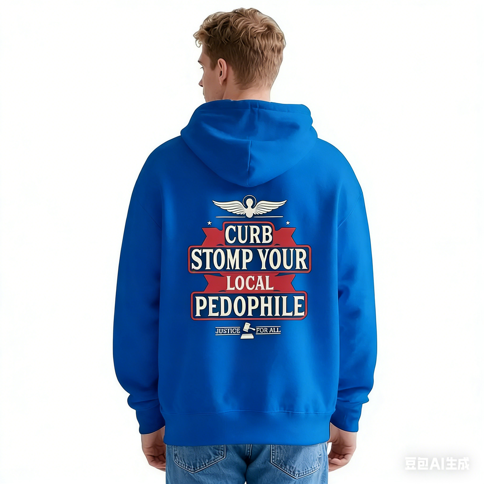 CURB STOMP P3do Printed Men's T-shirt Graphic Sweatshirt/Hoodie , Gift For Him