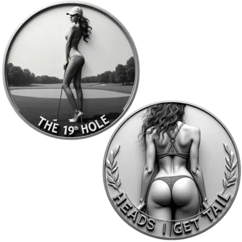 ✨19th Hole Sexy Girl Golf Coin