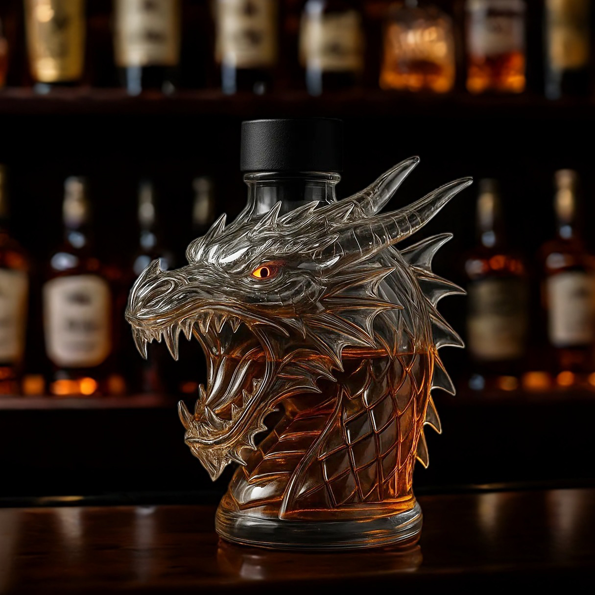 Dragon's Wrath Whiskey Bottle