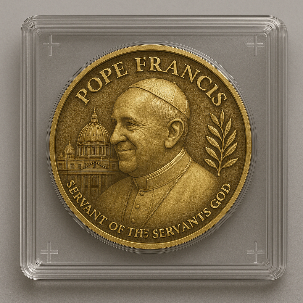 Pope Commemorative Coin