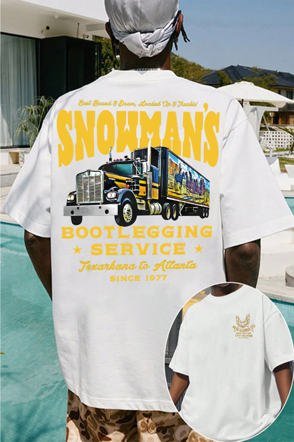 Snowman’s Bootlegging Service Hoodie, Smokey and The Bandit Sweatshirt, Funny Movie Fan Hoodie