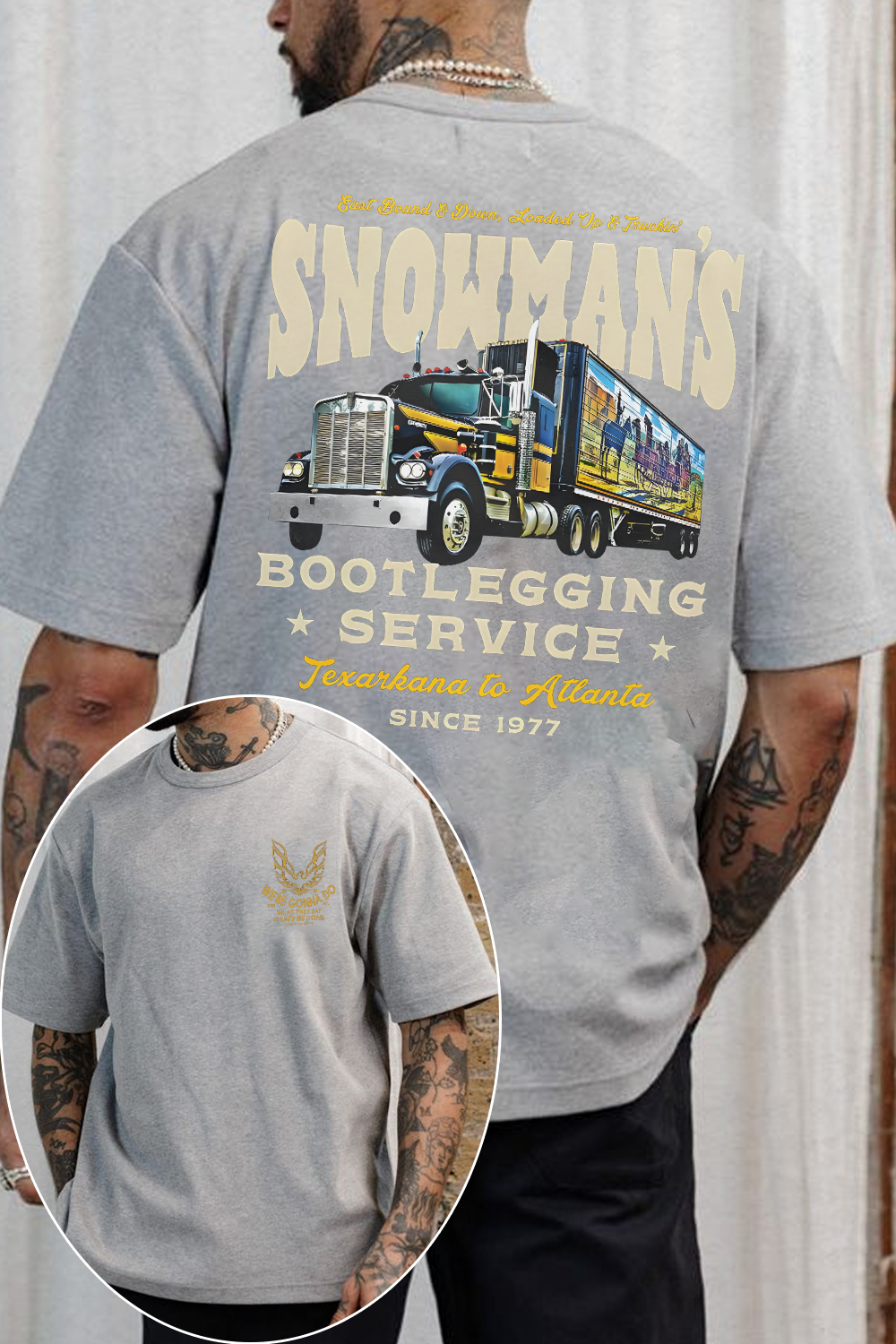 Snowman’s Bootlegging Service Hoodie, Smokey and The Bandit Sweatshirt, Funny Movie Fan Hoodie