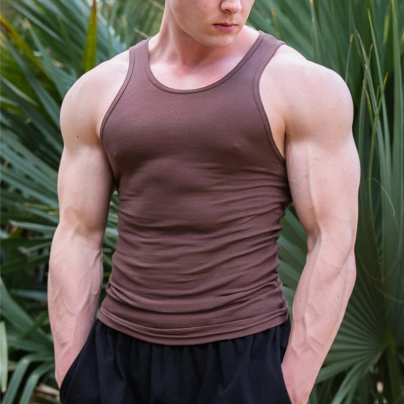 Premium Ultra-Soft Cotton Fitted Tanks 3 Pack