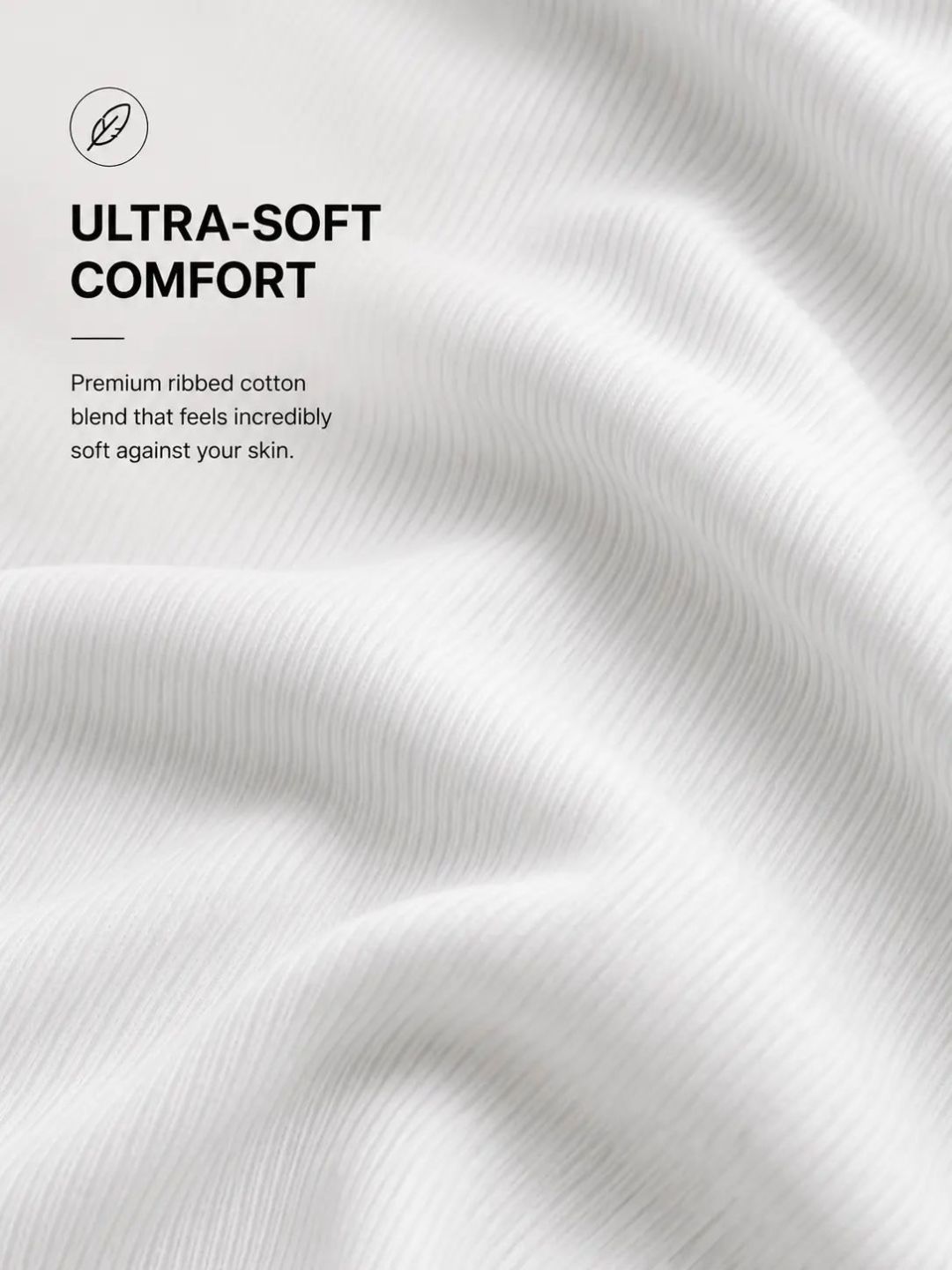 Premium Ultra-Soft Cotton Fitted Tanks 3 Pack