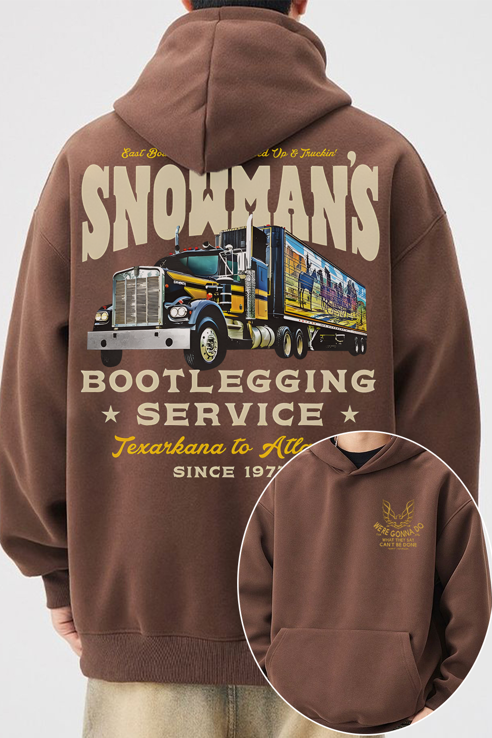 Smokey and the Bandit Movie Hoodie For Men