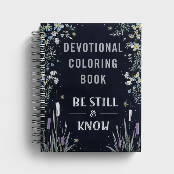 ➕️Be Still & Know: Devotional Coloring Book (Hardcover)