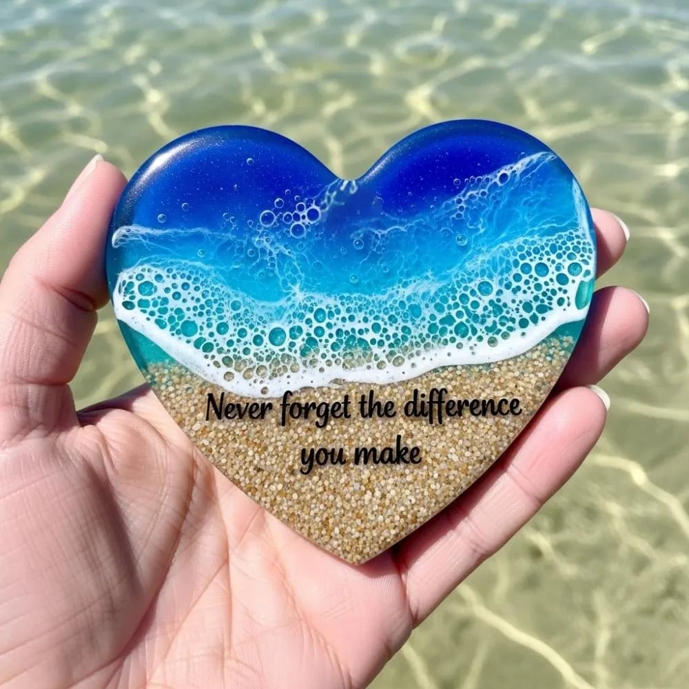 🏆Flash Sale⚡ 50K+ SOLD! Almost Gone - 🌊💖Ocean Pocket Heart