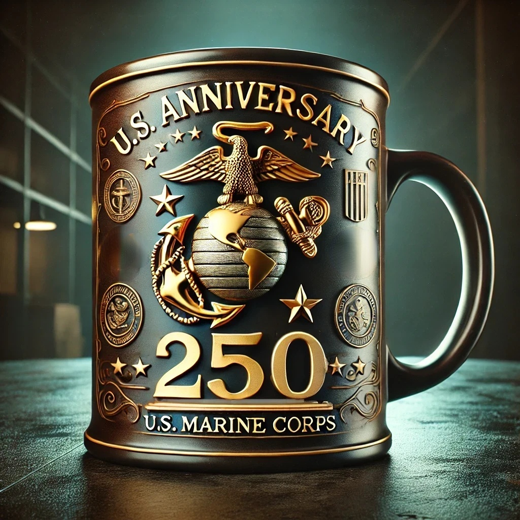 Limited EditionUSA 250th Anniversary Military Commemorative Mug