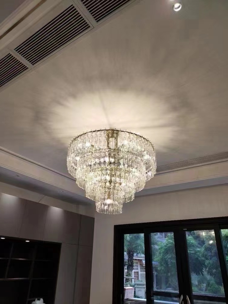 Marignan 3-Tier Round Chandelier 36"