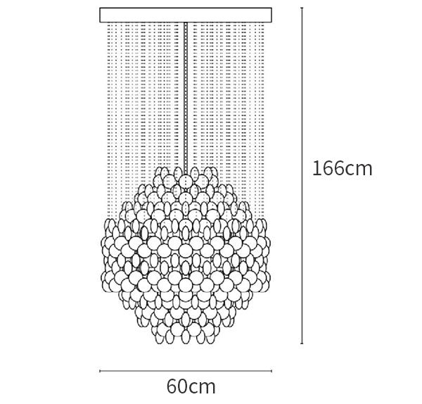 Shell Chandelier