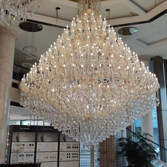 Laura Multi-tiered Extra Large Candle Chandelier
