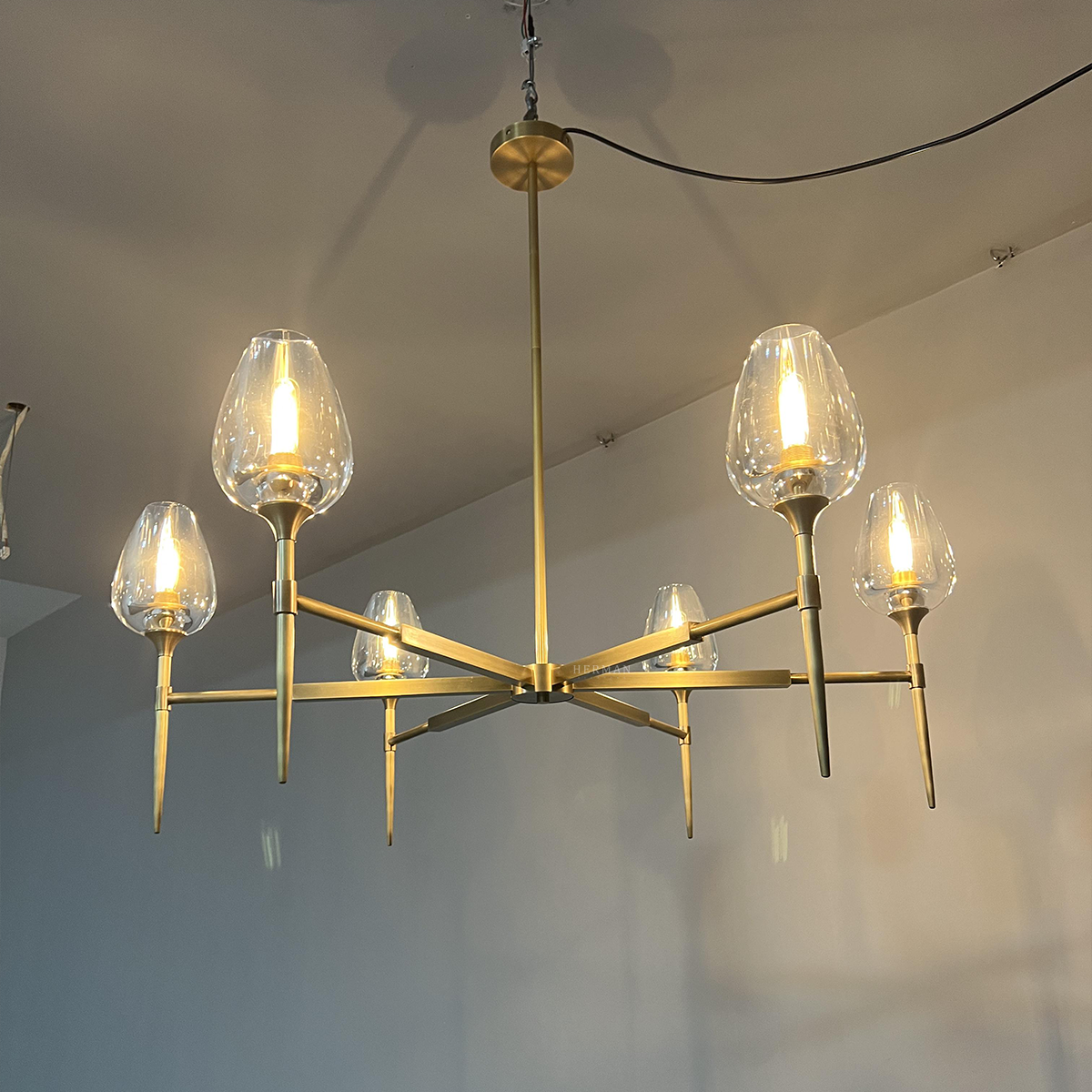 Tulip Linear Chandelier 52''