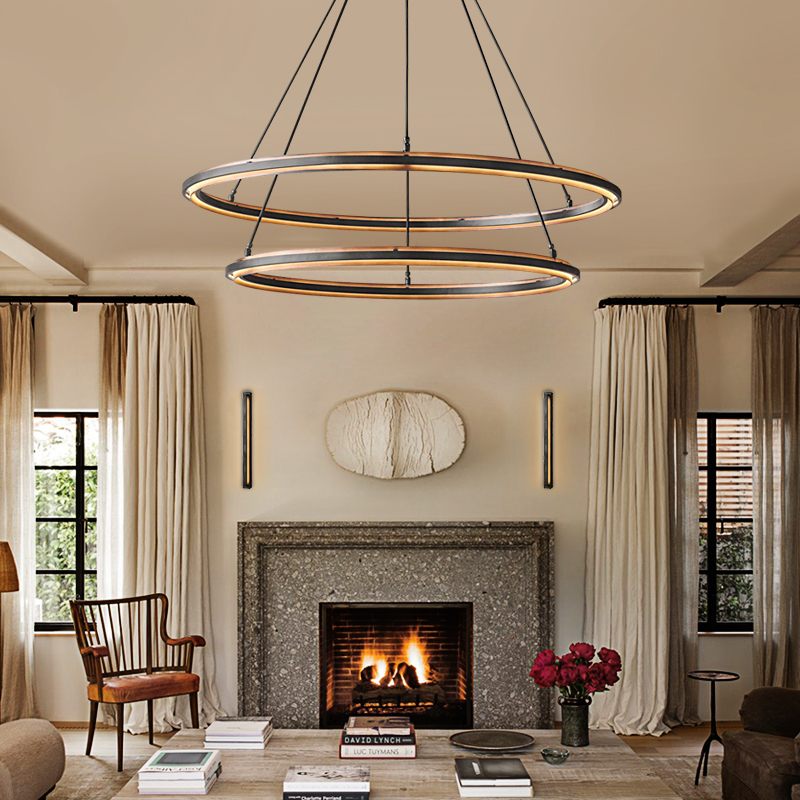 Peralta 2-Tier Round Chandelier