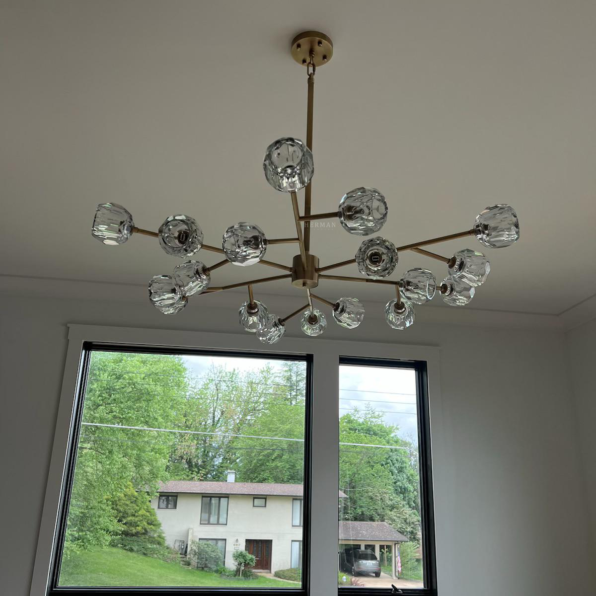 Boule Cristal Round Chandelier 60"