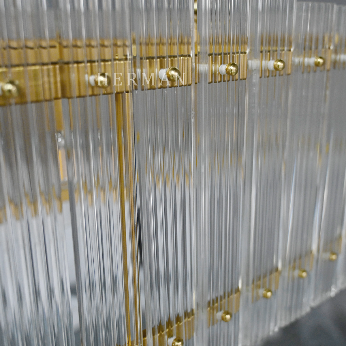 San Marco Rectangle Chandelier 54"