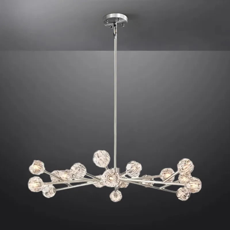 Boule Cristal Round Chandelier 60"