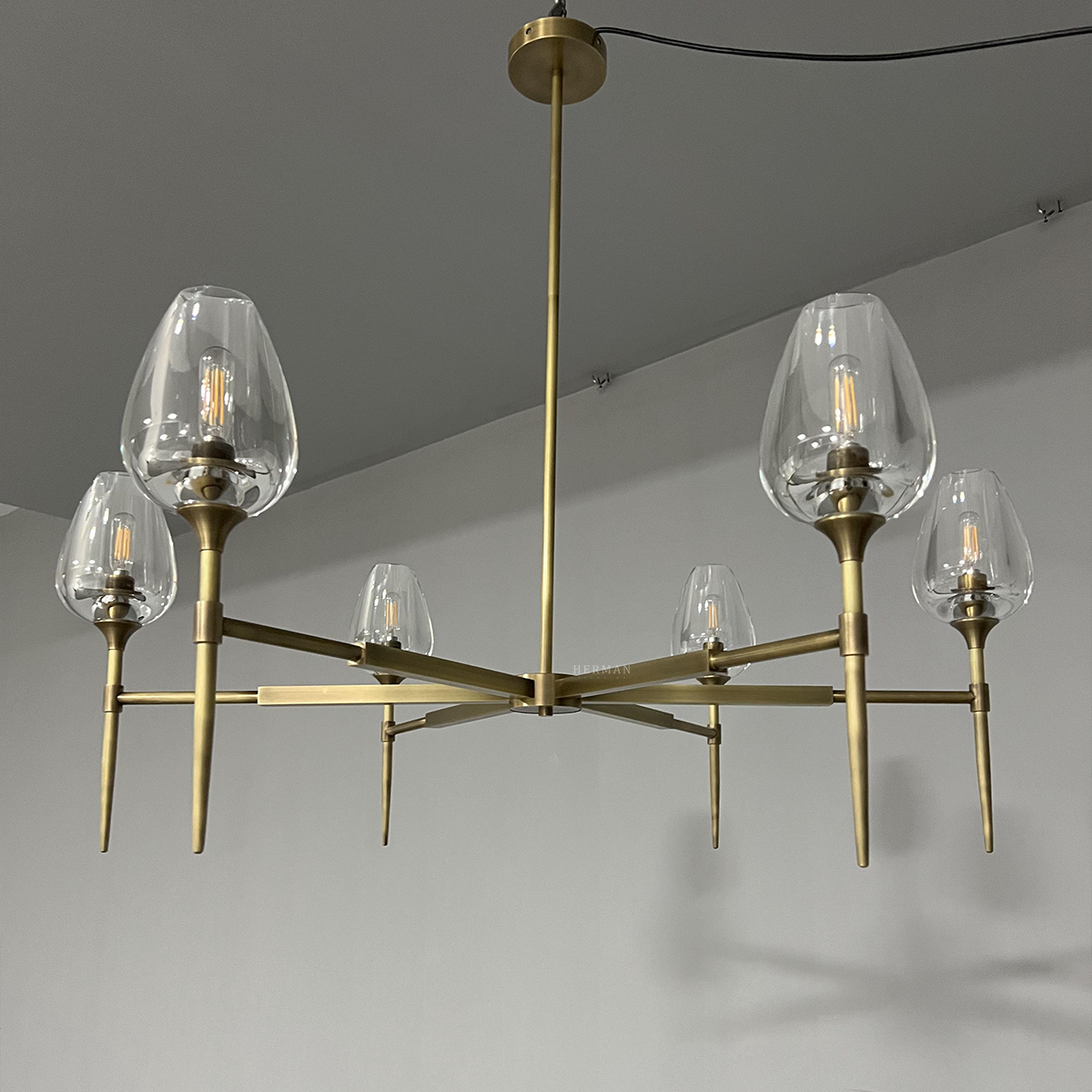 Tulip Linear Chandelier 52''