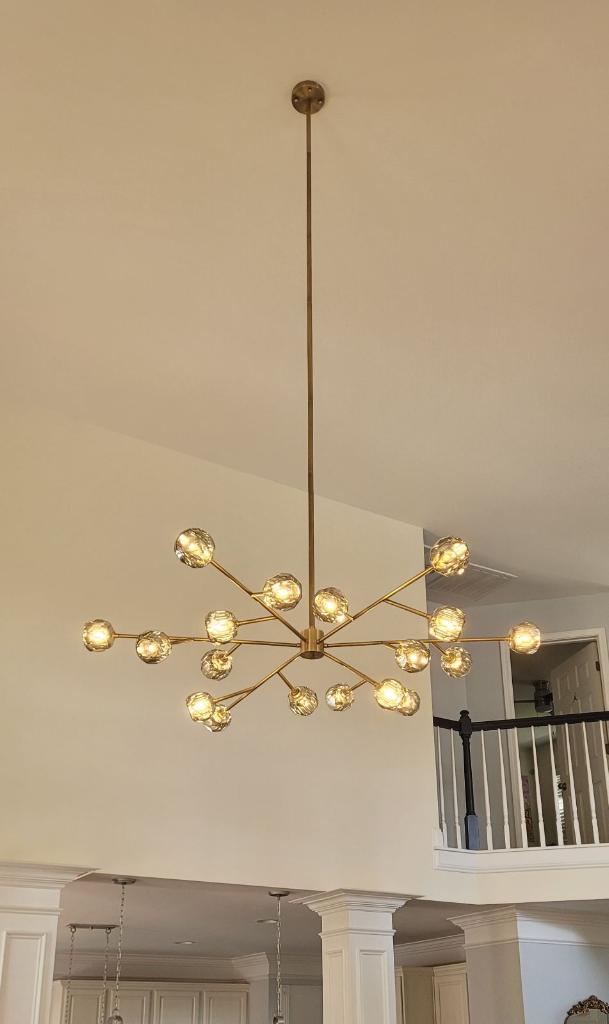 Boule Cristal Round Chandelier 60"