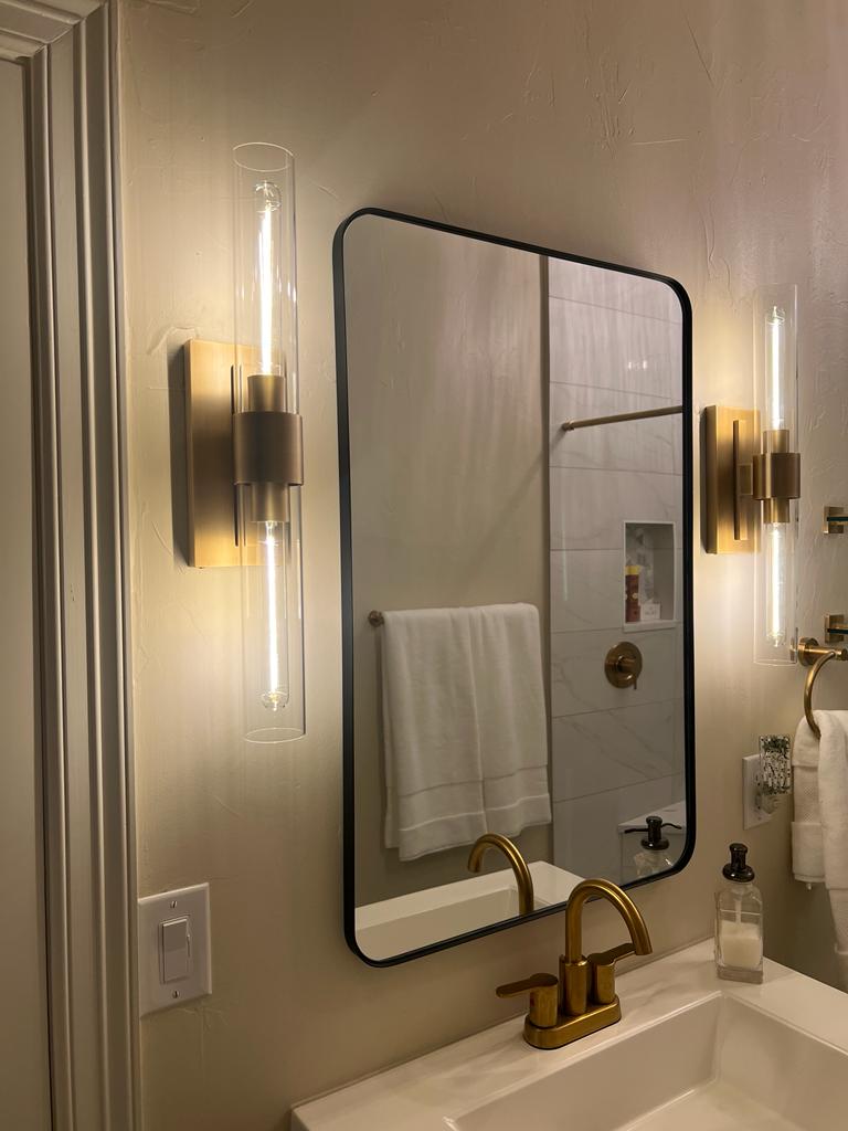 Ravelle Linear Wall Sconce For Art Blown Glass