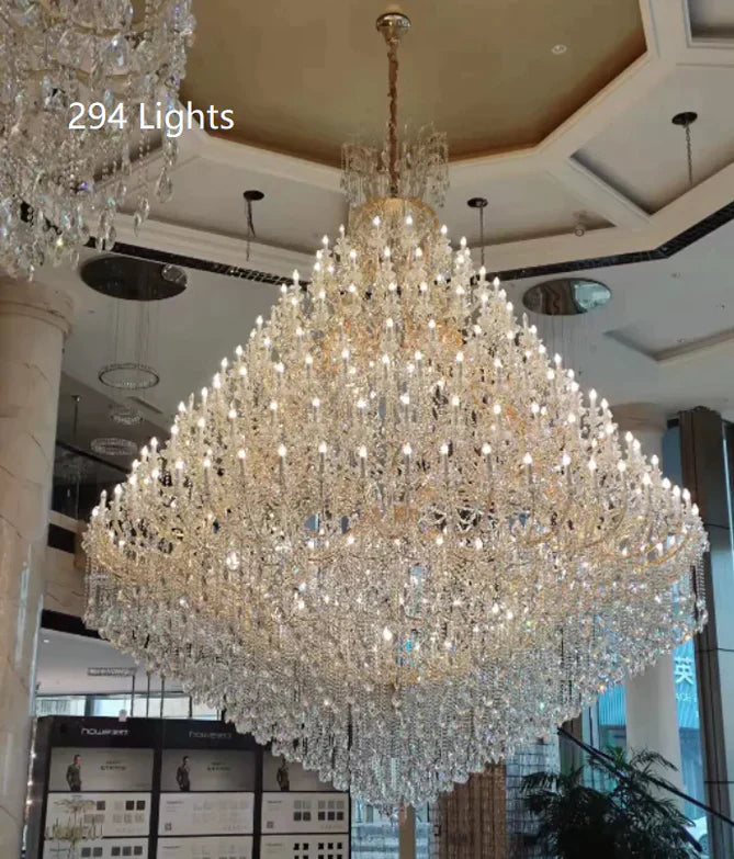 Laura Multi-tiered Extra Large Candle Chandelier