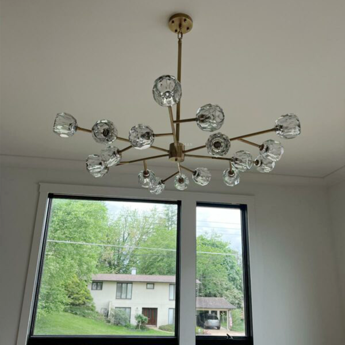 Boule Cristal Round Chandelier 60"