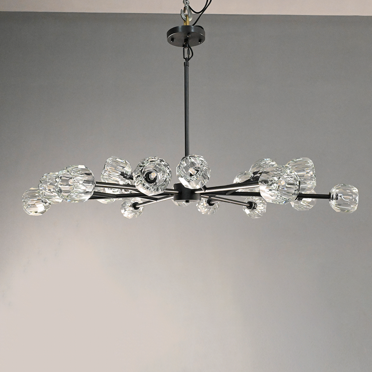 Boule Cristal Round Chandelier 60"