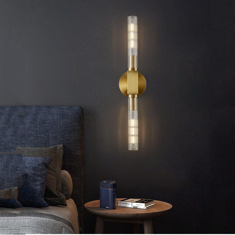 Cannel Linear Wall Sconce  22"W