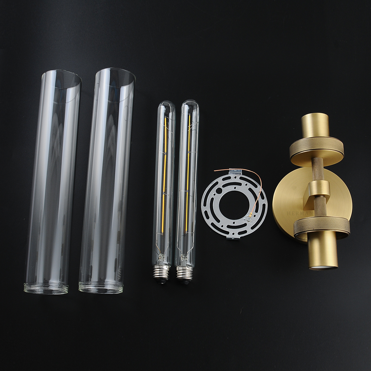 Lambert Hexagonal Linear Sconce 31"