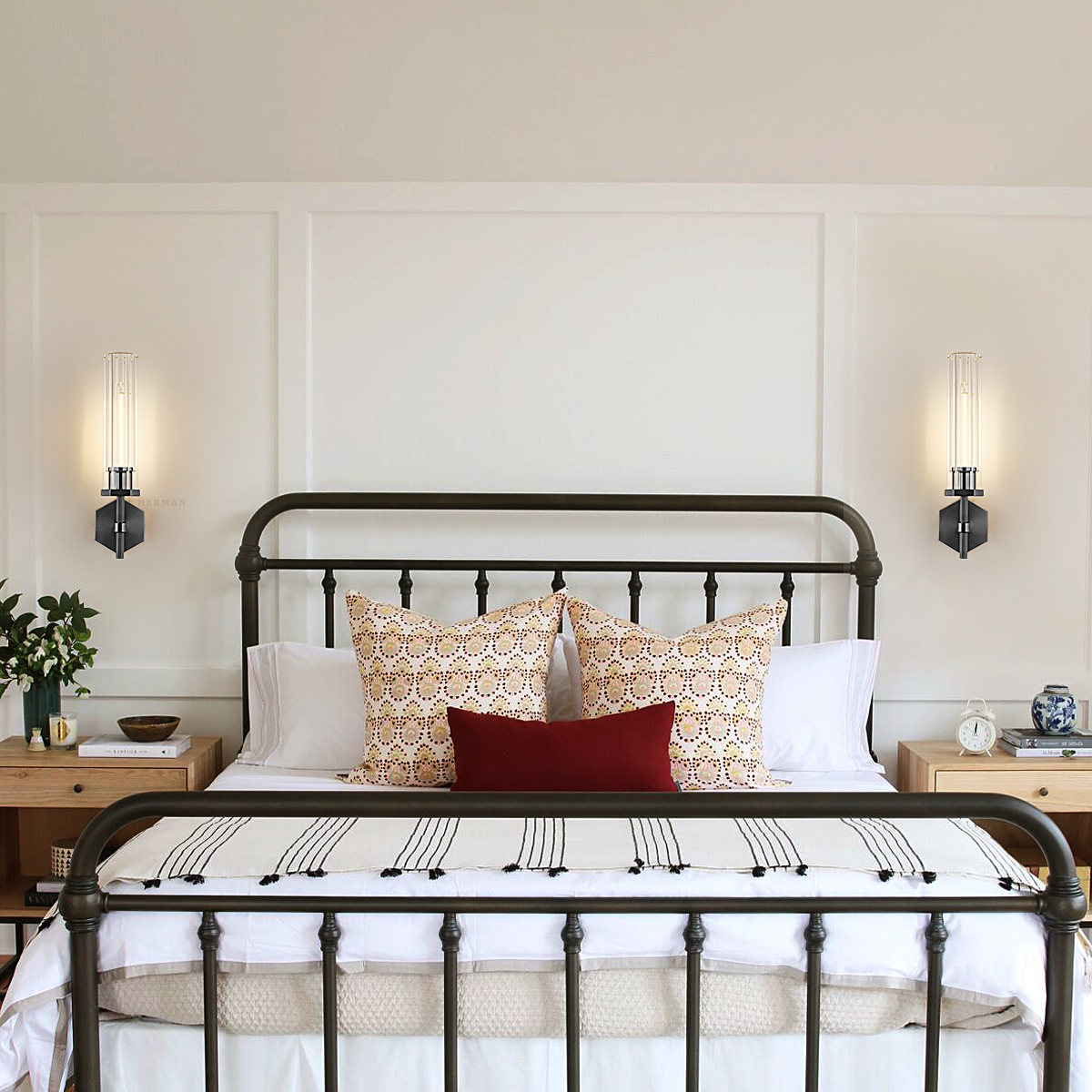 Lambert Hexagonal Wall Sconce