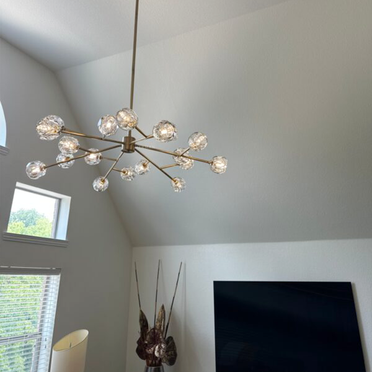 Boule Cristal Round Chandelier 60"