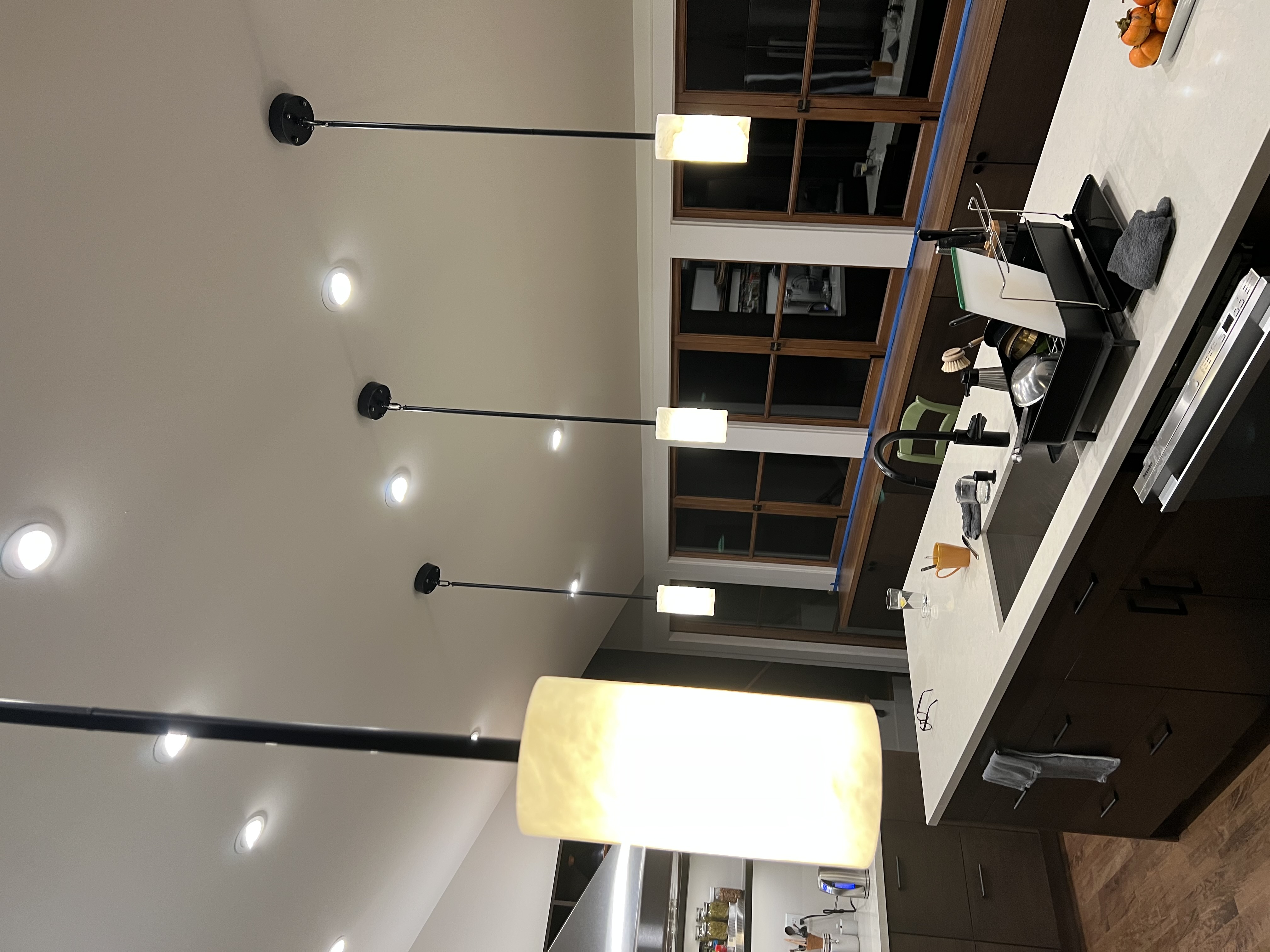 Hand Carved Alabaster Pendent