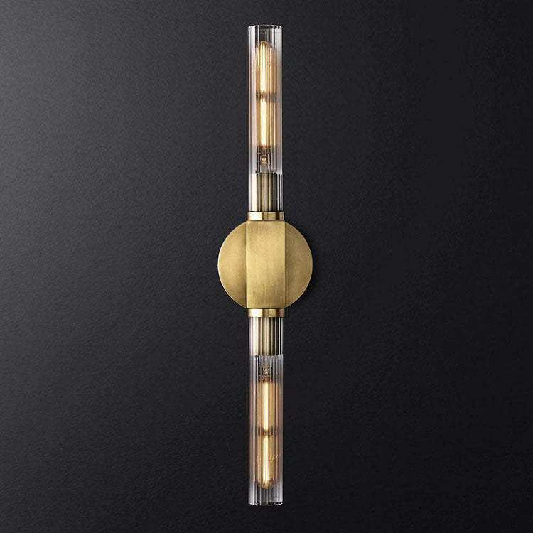 Cannel Linear Wall Sconce  22"W